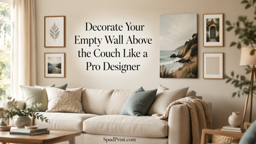 Decorate Your Empty Wall Above the Couch Like a Pro Designer
