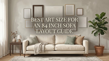 Best Art Size for an 84 Inch Sofa Layout Guide