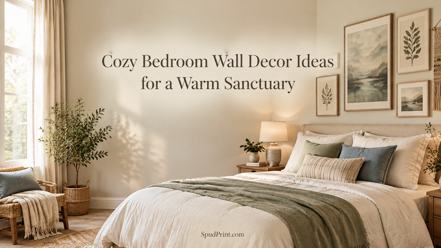 Cozy Bedroom Wall Decor Ideas for a Warm Sanctuary