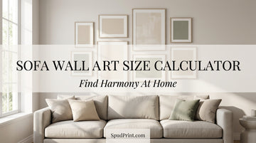 Sofa Wall Art Size Calculator Find Harmony At Home