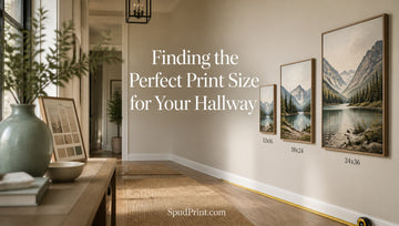 Finding the Perfect Print Size for Your Hallway