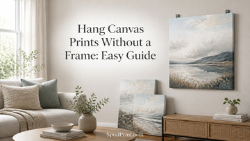 Hang Canvas Prints Without a Frame: Easy Guide