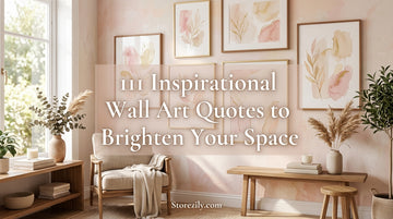 111 Inspirational Wall Art Quotes to Brighten Your Space