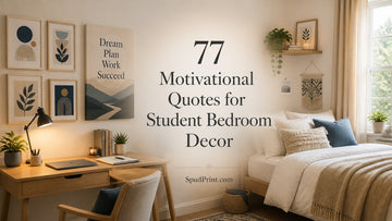 77 Motivational Quotes for Student Bedroom Decor