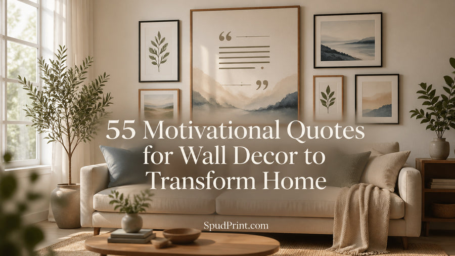 55 Motivational Quotes for Wall Decor to Transform Home