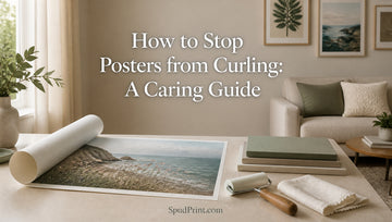 How to Stop Posters from Curling: A Caring Guide