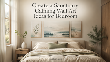 Create a Sanctuary Calming Wall Art Ideas for Bedroom