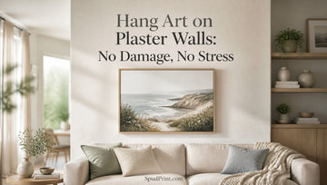 Hang Art on Plaster Walls: No Damage, No Stress