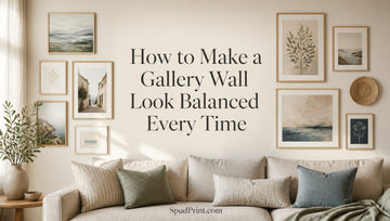 How to Make a Gallery Wall Look Balanced Every Time