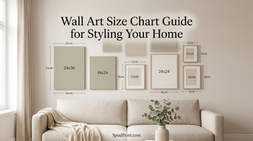 Wall Art Size Chart Guide for Styling Your Home