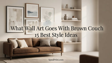 What Wall Art Goes With Brown Couch 15 Best Style Ideas