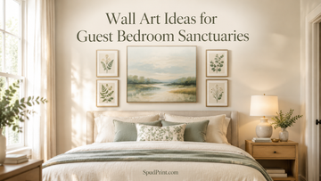 Wall Art Ideas for Guest Bedroom Sanctuaries