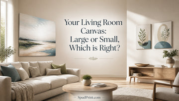 Your Living Room Canvas: Large or Small, Which is Right?
