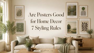 Are Posters Good for Home Decor 7 Styling Rules