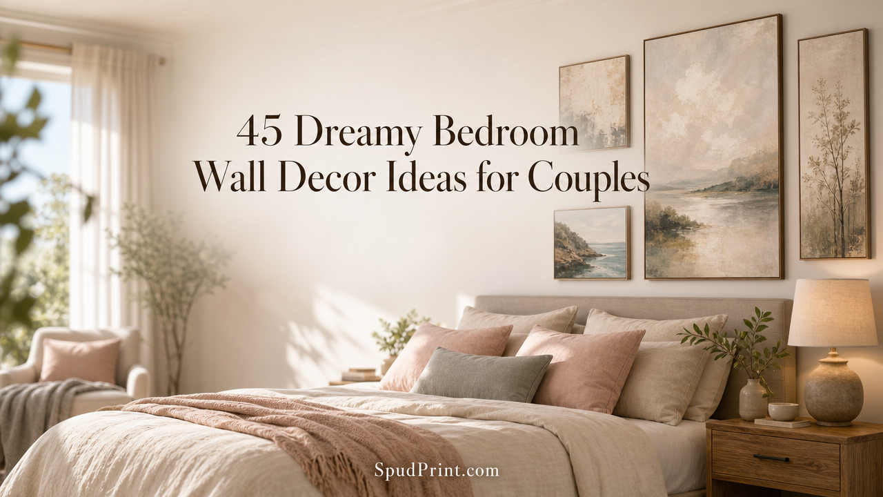 45 Dreamy Bedroom Wall Decor Ideas for Couples