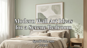 Modern Wall Art Ideas for a Serene Bedroom