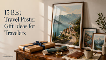 15 Best Travel Poster Gift Ideas for Travelers