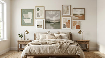Find the Best Wall Art Size Above Your King Bed