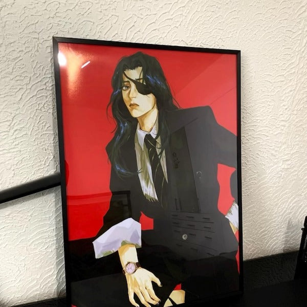 The poster is absolutely beautiful and the quality is unreal!