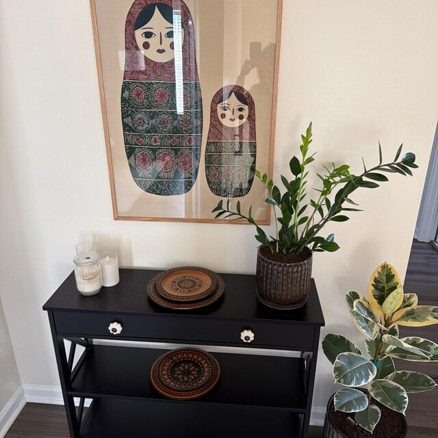 Love the print gets lots of compliments on them.