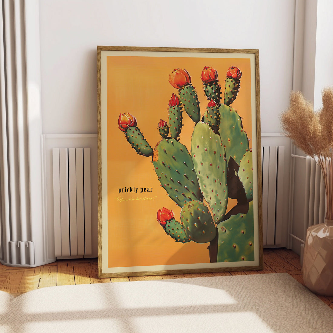 Prickly Pear Cactus Wall Art Print from SpudPrint