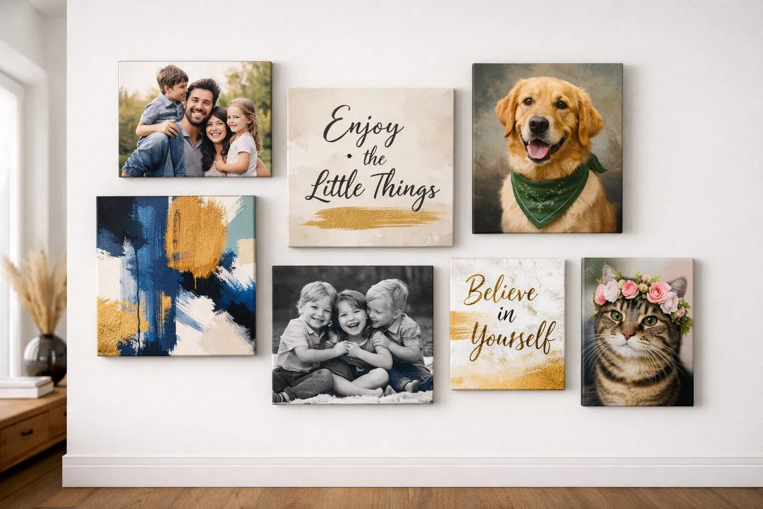 Custom printing. | *Personalized designs.* | Decor you’ll love.