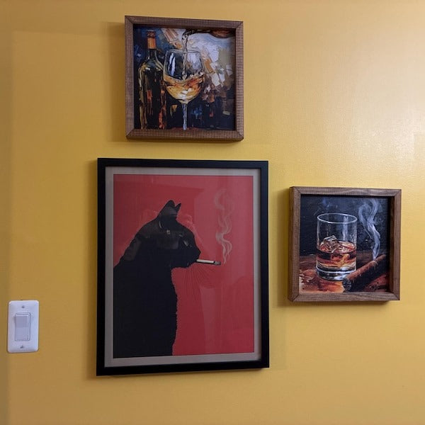 I mean it’s awesome. Wife hates cats. Makes it even more awesome. Thanks!